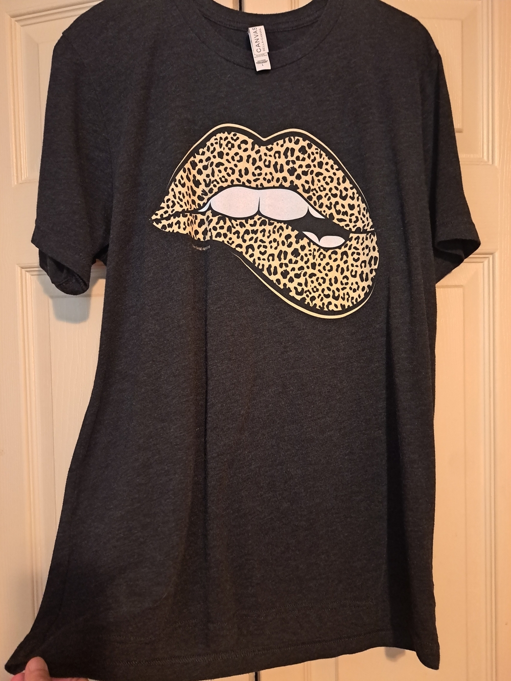 Bella Canvas Charcoal Graphic Crewneck Tee